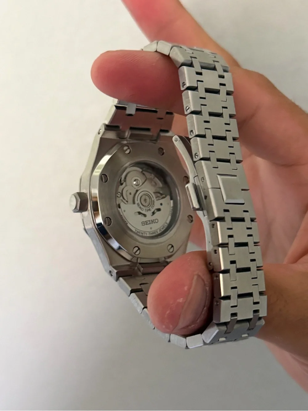 Seiko Mod: Sky Blue Royal Oak